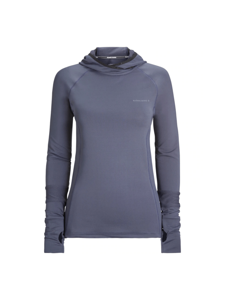 Mørkeblå Björn Borg Philipine Performance Hoodie XS Björn Borg