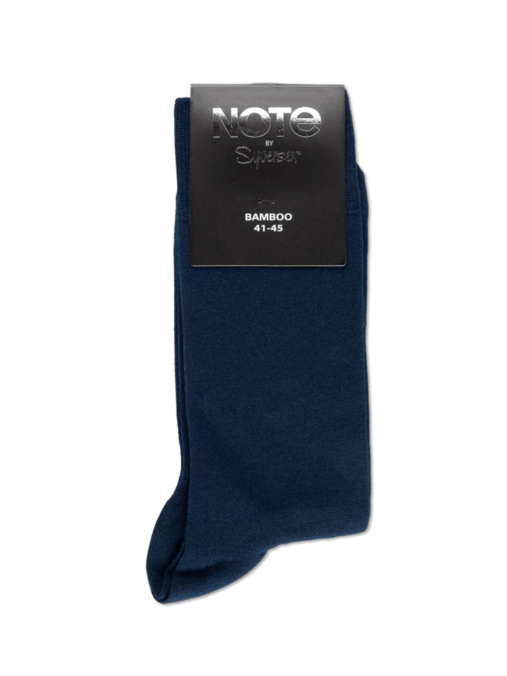 Mørkeblå Note Bambus Sok 41 - 45 Note