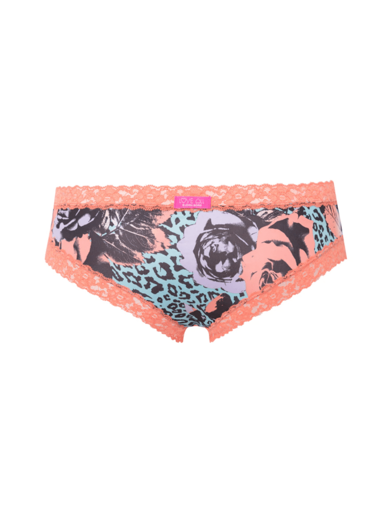 Orange Mønstret Björn Borg Blonde Hipster XS Björn Borg