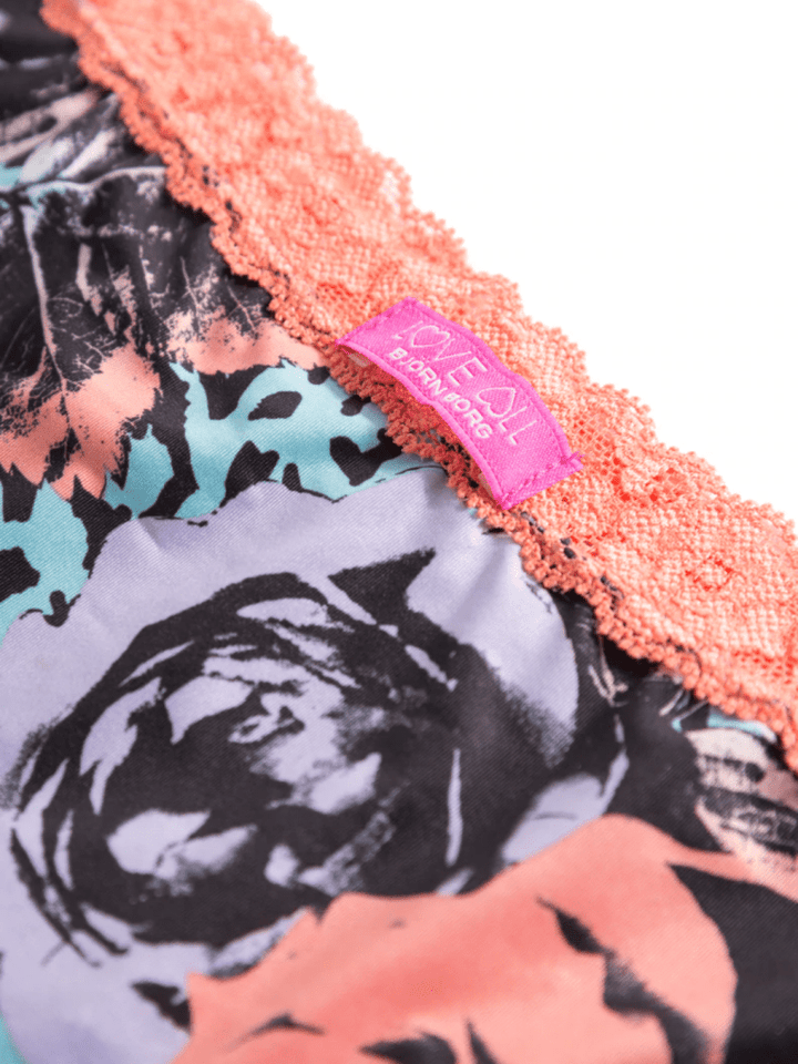 Orange Mønstret Björn Borg Blonde Hipster XS Björn Borg