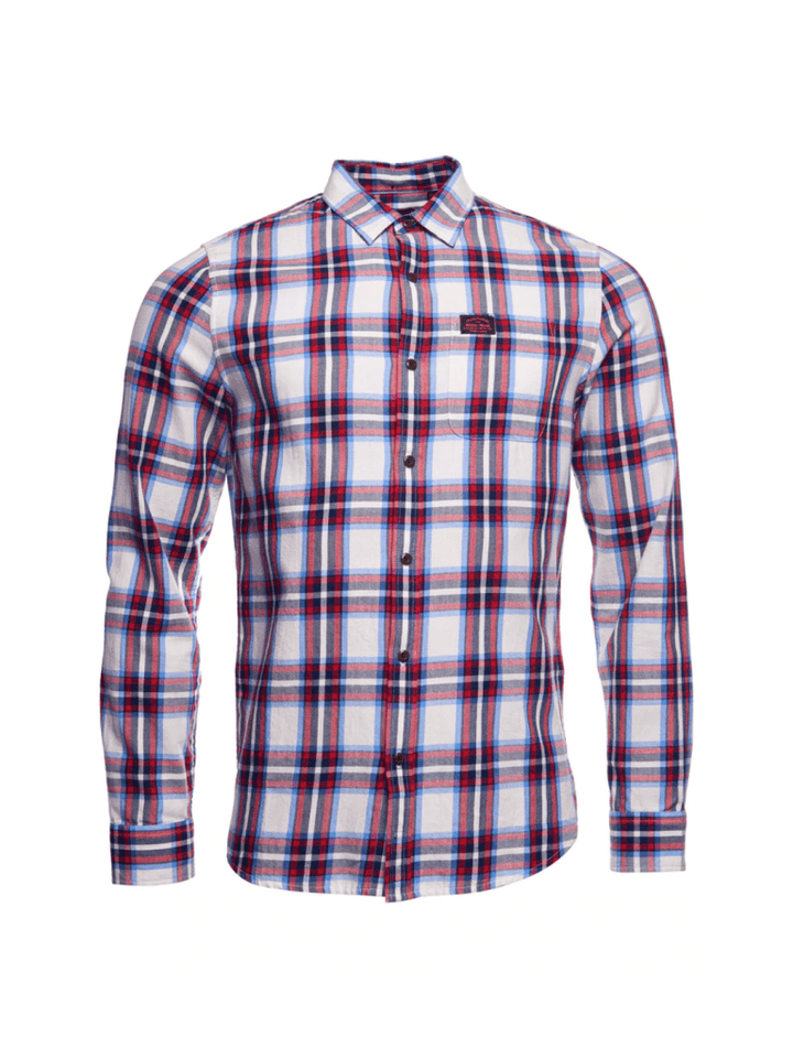 Rød Superdry Workwear Skjorte S Superdry