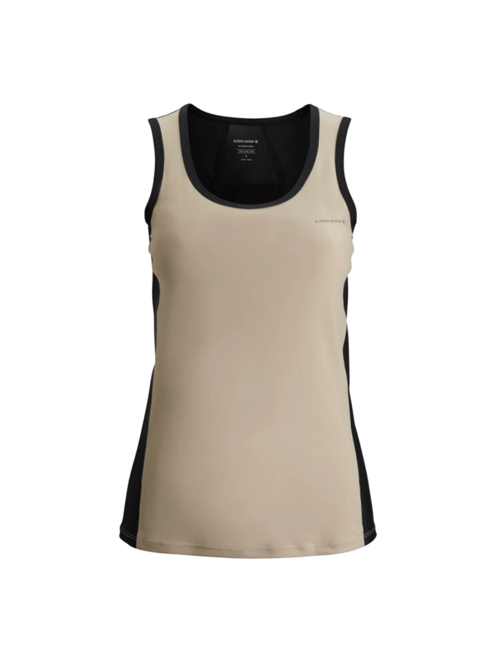 Sandfarvet Björn Borg Paulette Tanktop XS Björn Borg