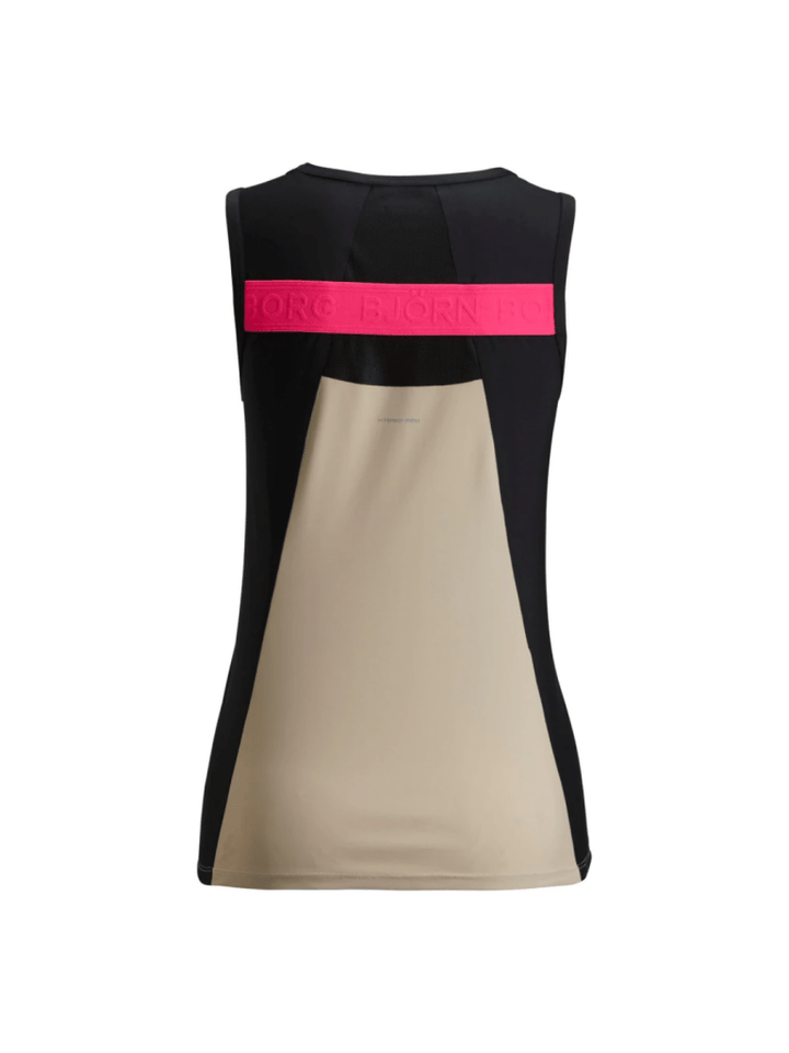 Sandfarvet Björn Borg Paulette Tanktop XS Björn Borg