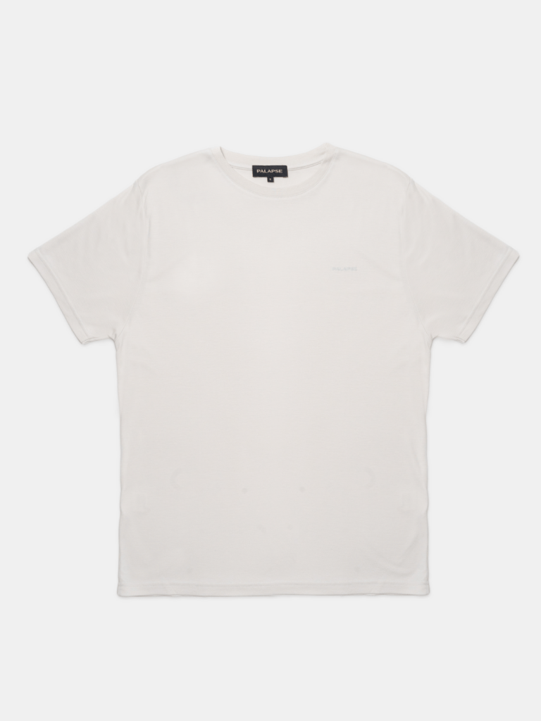 Sandfarvet Palapse Lyocell Herre T-Shirt XS Palapse