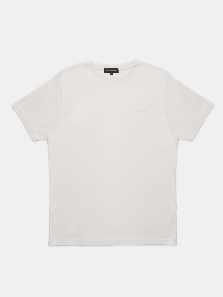 Sandfarvet Palapse Lyocell Herre T-Shirt XS Palapse