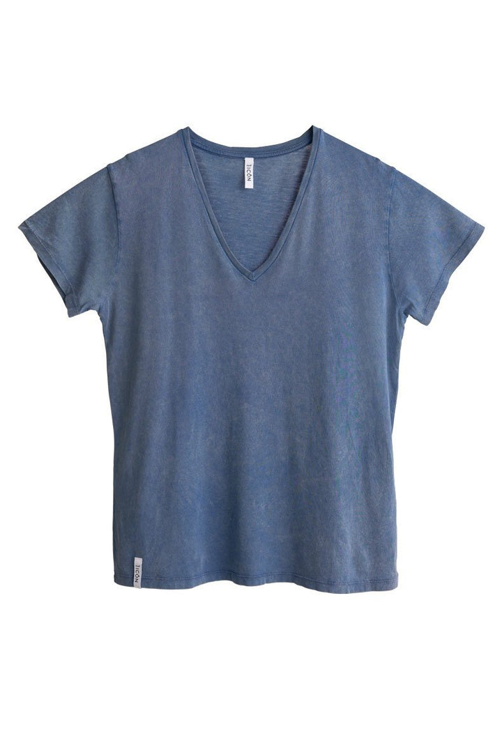 Simple V - NECK T - SHIRT xs 360° ICÔN