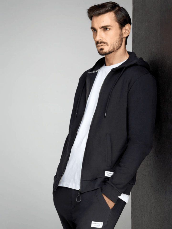 Sort Björn Borg Hoodie S Björn Borg