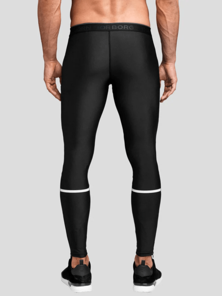 Sort Björn Borg paolo Herre Løbe Tights S Björn Borg