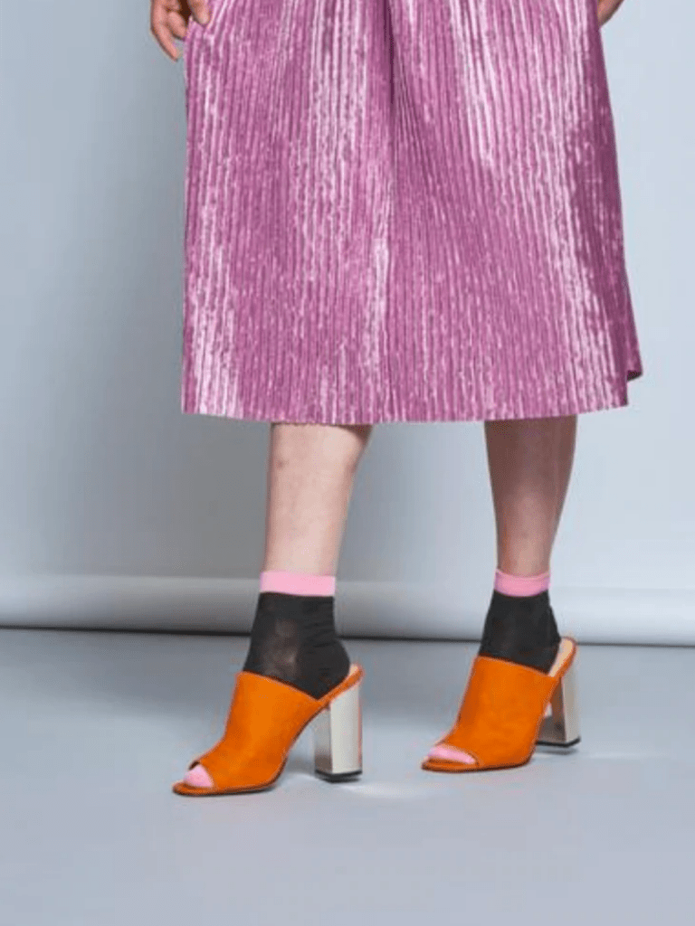 Sort Hysteria Viktoria Ankel Strømpe One Size ( 36 - 41 ) Hysteria