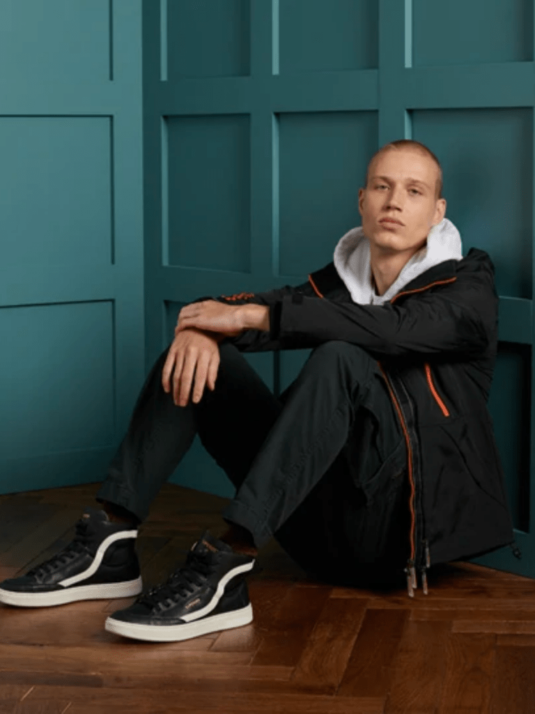 Sort Superdry Herre jakke Attacker S Superdry