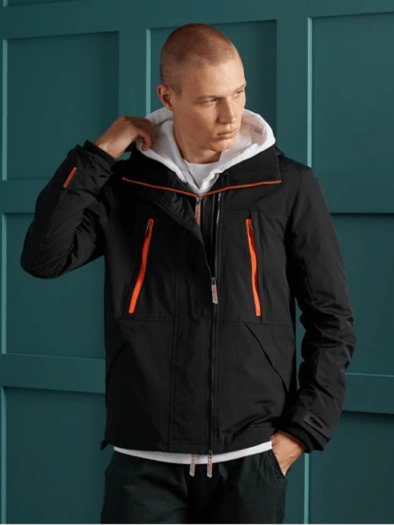 Sort Superdry Herre jakke Attacker S Superdry