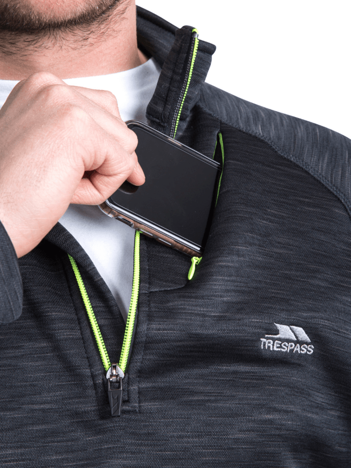 Sort Trespass Second layer Herre Fleece XXS Trespass