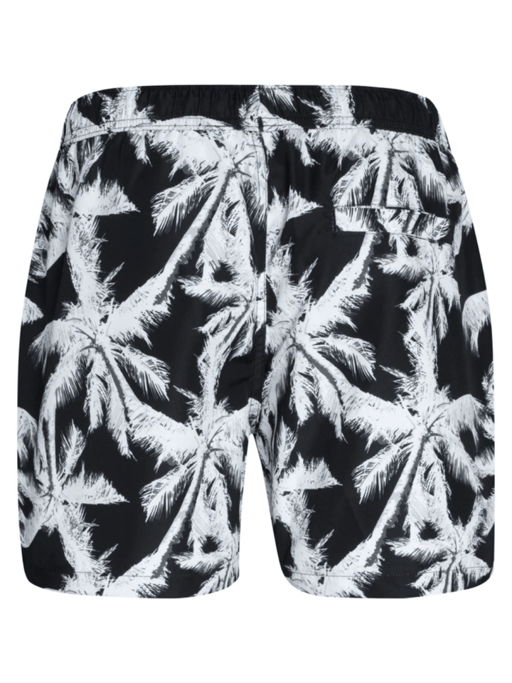 Sorte Björn Borg Badeshorts Med Hvide Palmer L Björn Borg