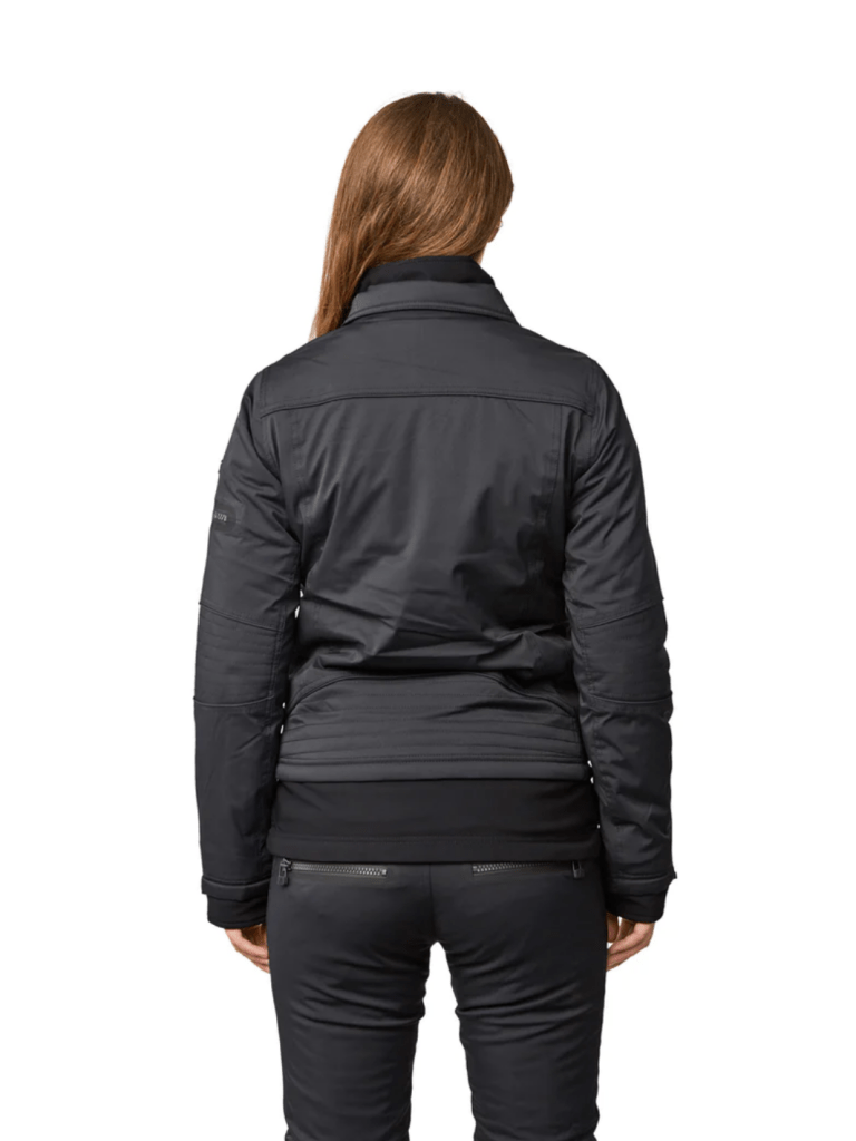 Womens Biker Jacket 34 SOS Black Snow