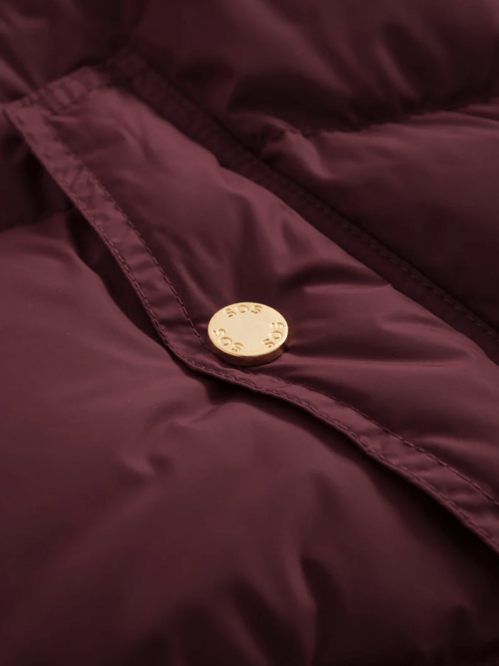 Womens Davitta Down Jacket 32 SOS Black Snow