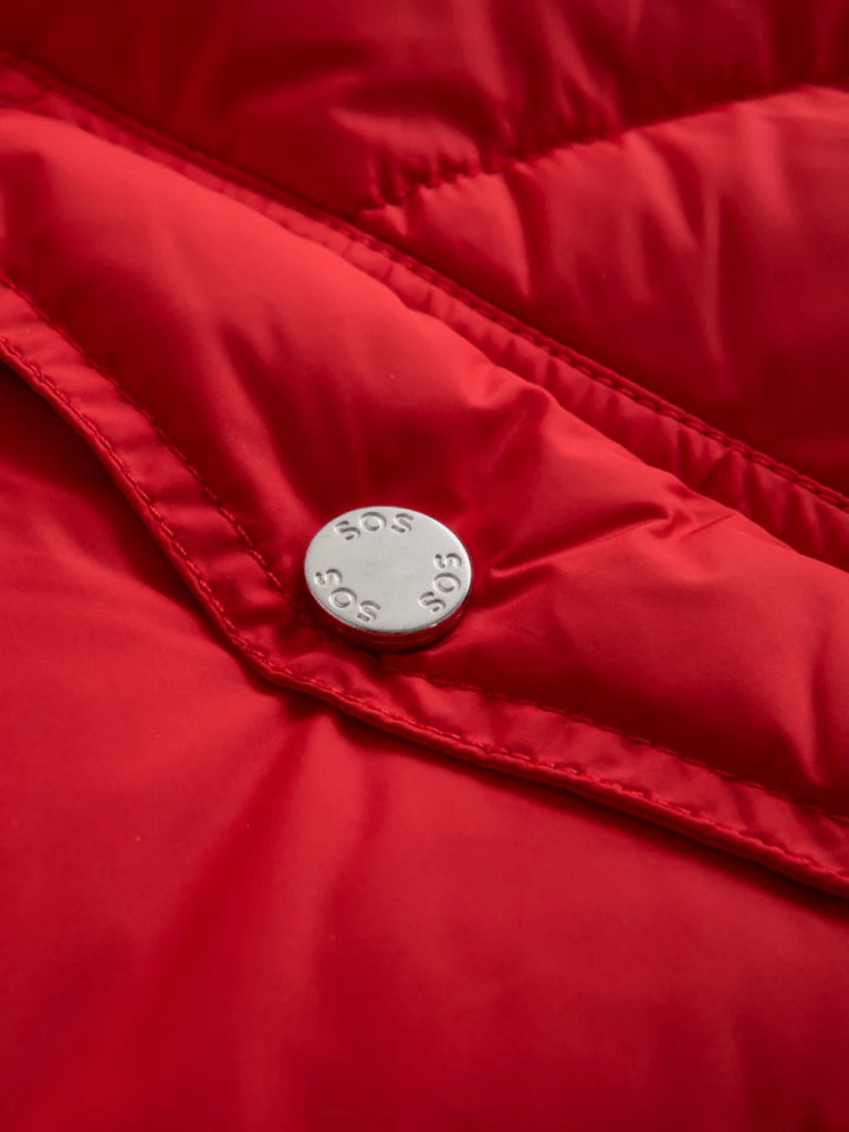 Womens Davitta Down Jacket 36 SOS Black Snow