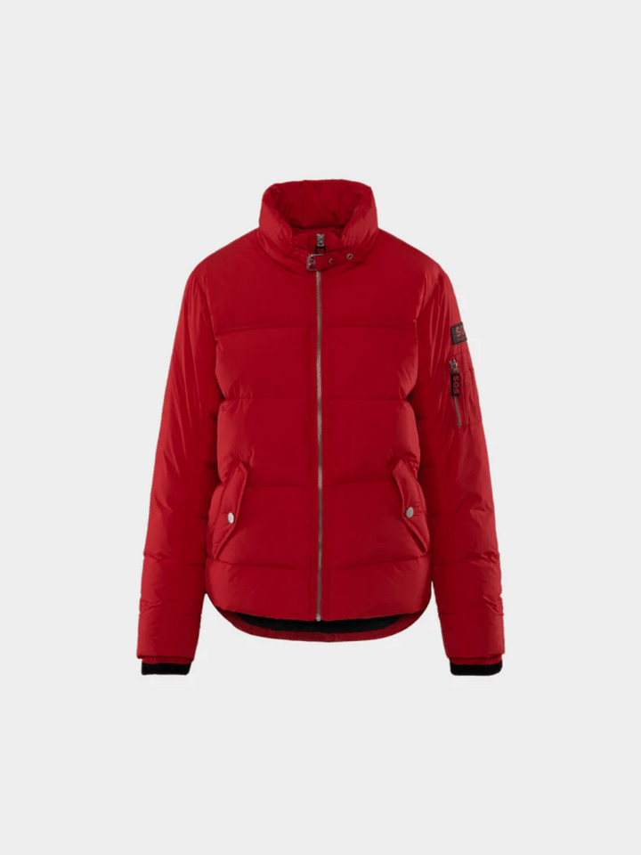 Womens Davitta Down Jacket 36 SOS Black Snow