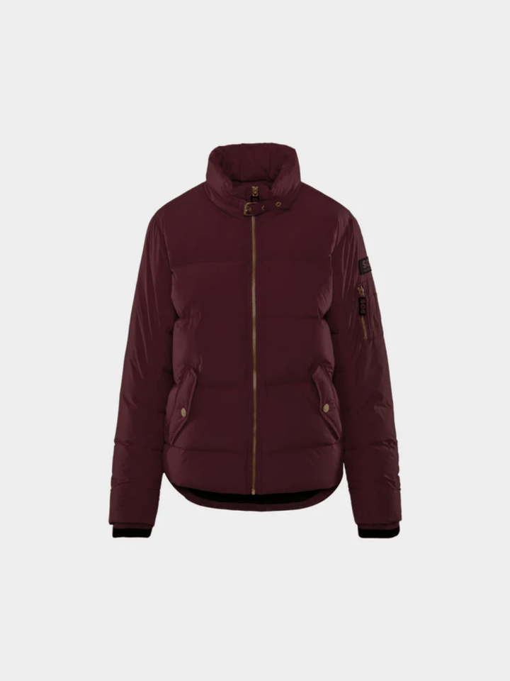 Womens Davitta Down Jacket 32 SOS Black Snow