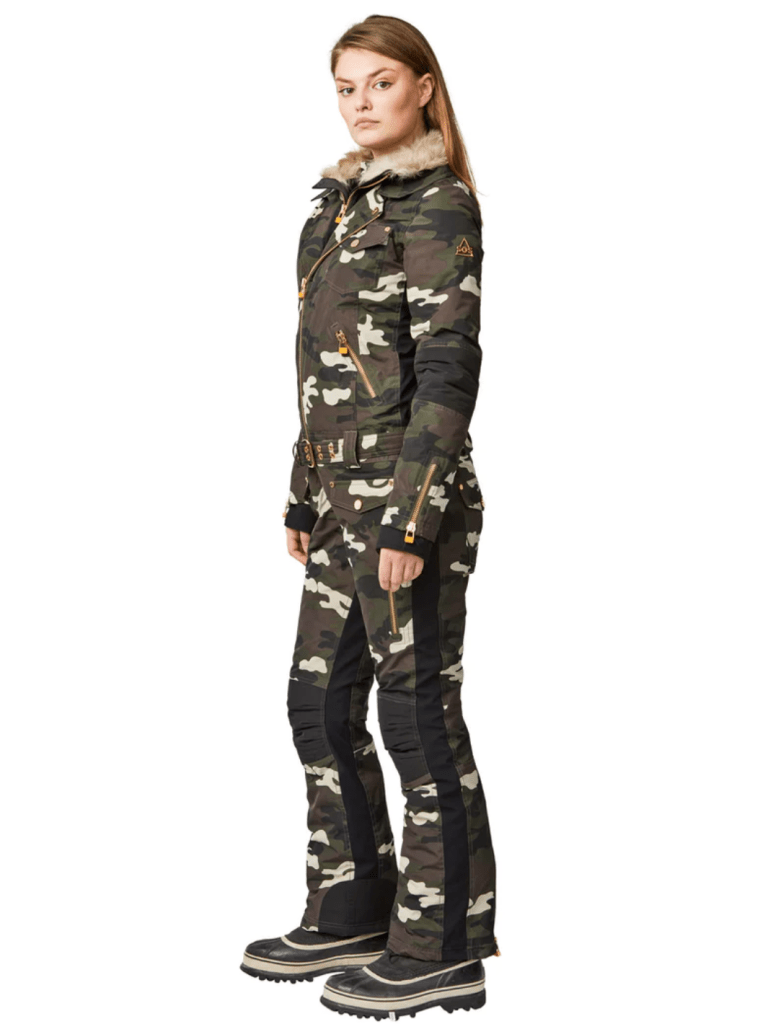 Womens Doll One Piece Suit 34 SOS Black Snow