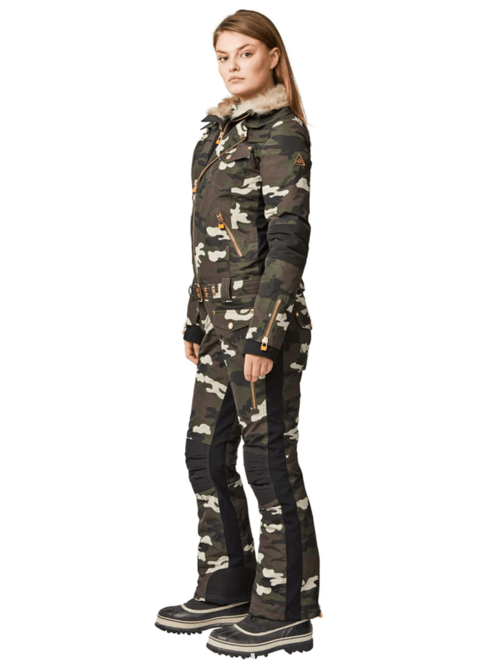 Womens Doll One Piece Suit 34 SOS Black Snow