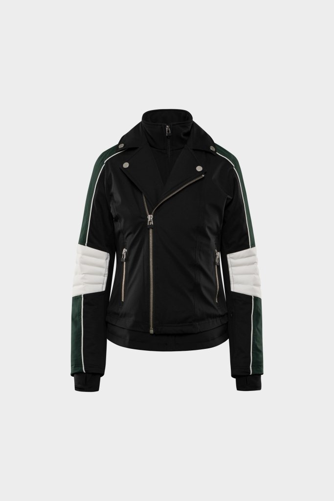 Womens Doll Ski Jacket 34 SOS Black Snow