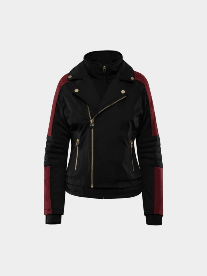 Womens Doll Ski Jacket 34 SOS Black Snow