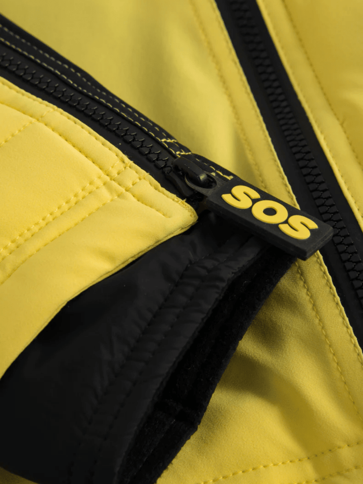 Womens Driss Jacket 36 SOS Black Snow