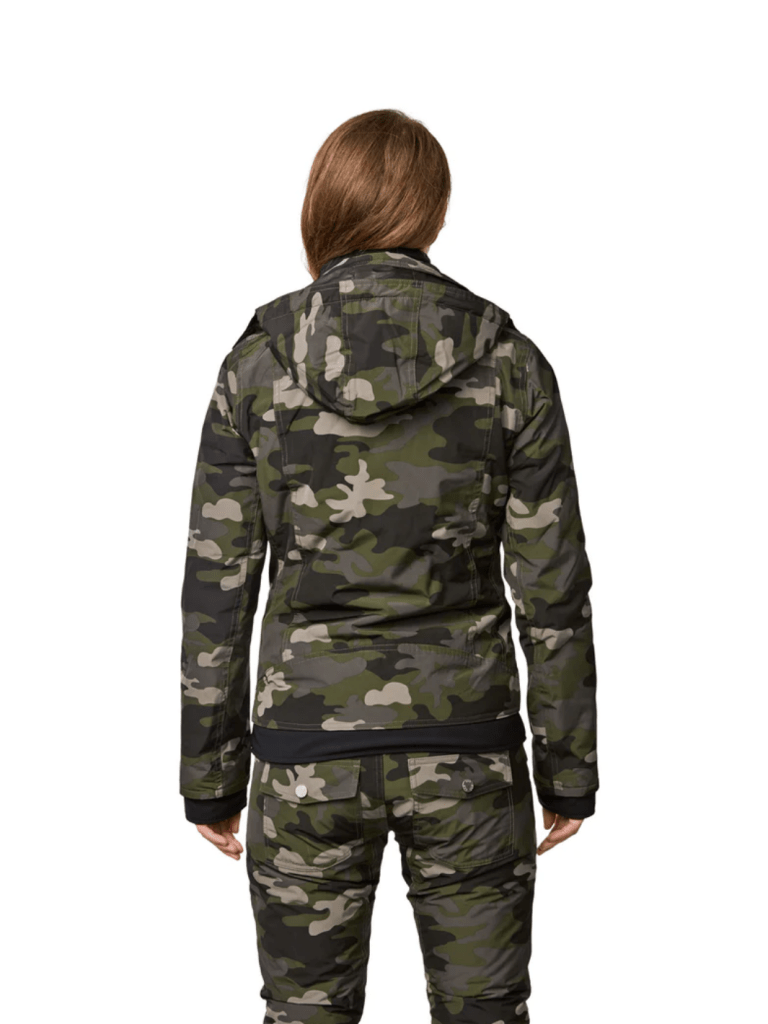 Womens Jacky Jacket 36 SOS Black Snow