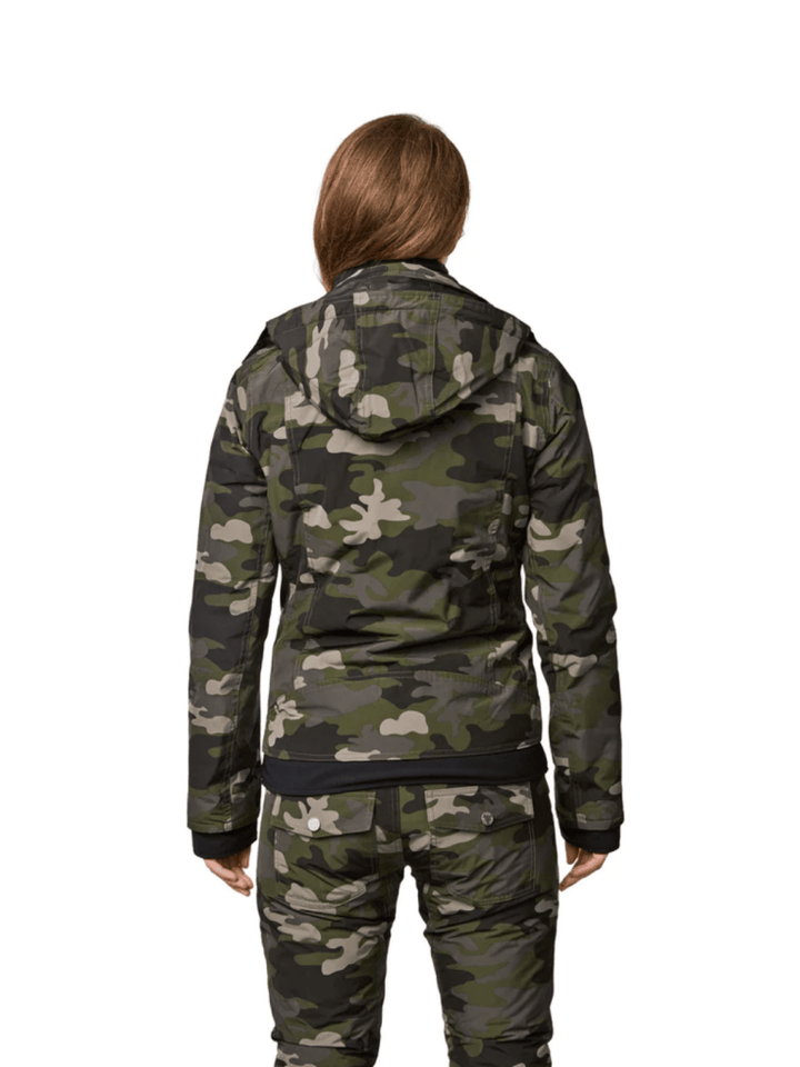 Womens Jacky Jacket 36 SOS Black Snow