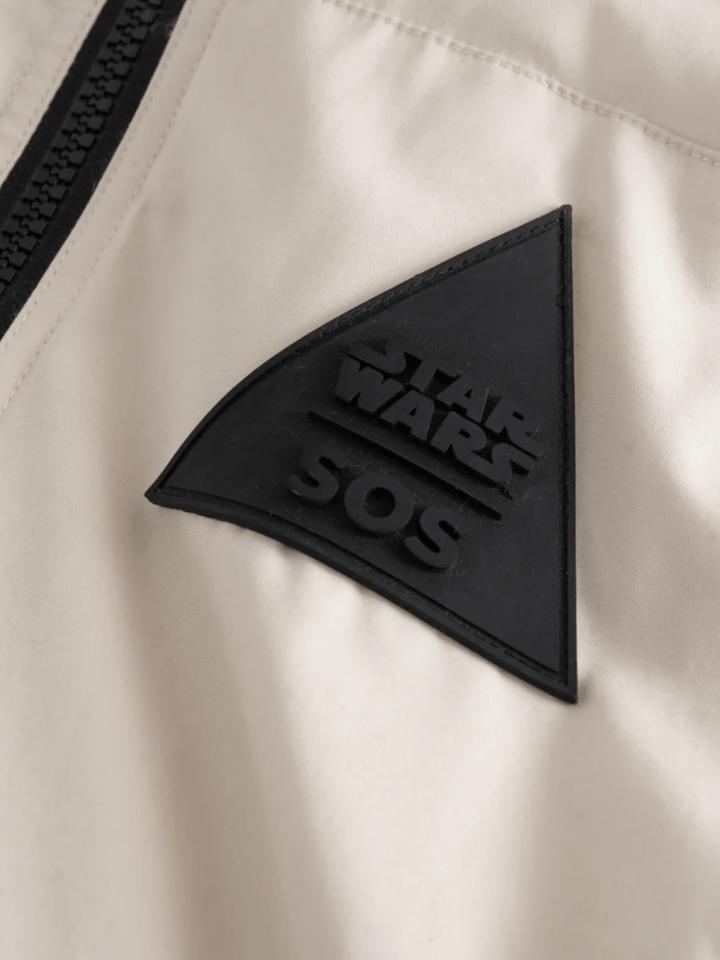 Womens Leia Down ski Vest 34 SOS Black Snow