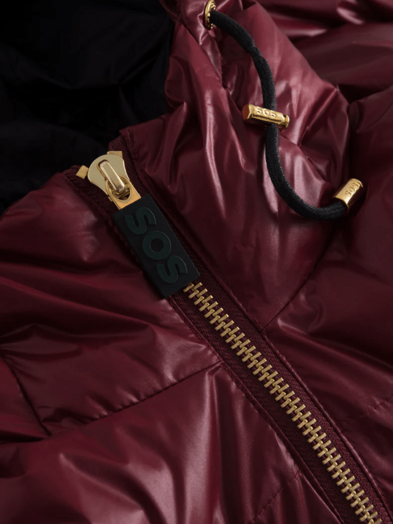 Womens Rose Down Ski Vest 34 SOS Black Snow