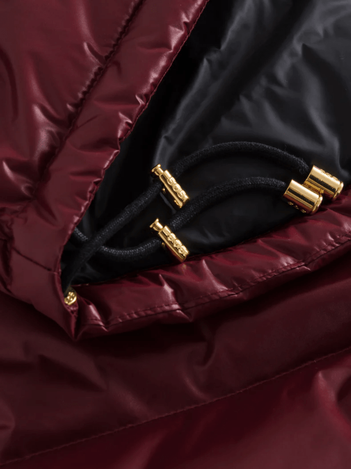 Womens Rose Down Ski Vest 34 SOS Black Snow